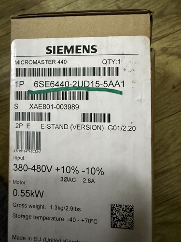 Non ricondizionato siemens - non, ricondizionato!