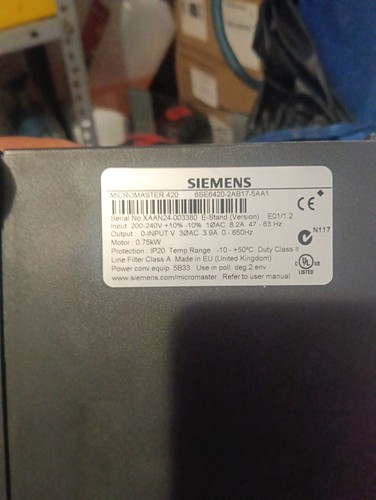 Siemens 6se6420 2ud13 - siemens, 6se6420-2ud13-7aa1